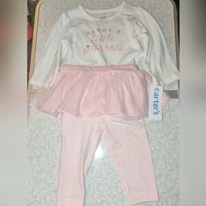 Carter's Baby Outfit with Pink Tutu